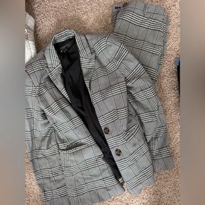 Ann Taylor Plaid Set